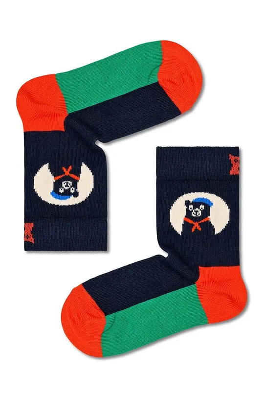 Παιδικές κάλτσες Happy Socks Scout Life Socks 2-pack 86% Βαμβάκι, 12% Πολυαμίδη, 2% Σπαντέξ