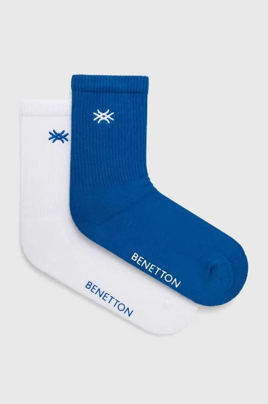 μπλε Κάλτσες United Colors of Benetton 2-pack Παιδικά