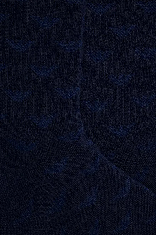 Шкарпетки Emporio Armani темно-синій