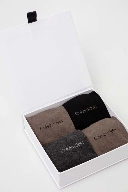 Κάλτσες Calvin Klein 4-pack 64% Βαμβάκι, 33% Πολυαμίδη, 3% Σπαντέξ
