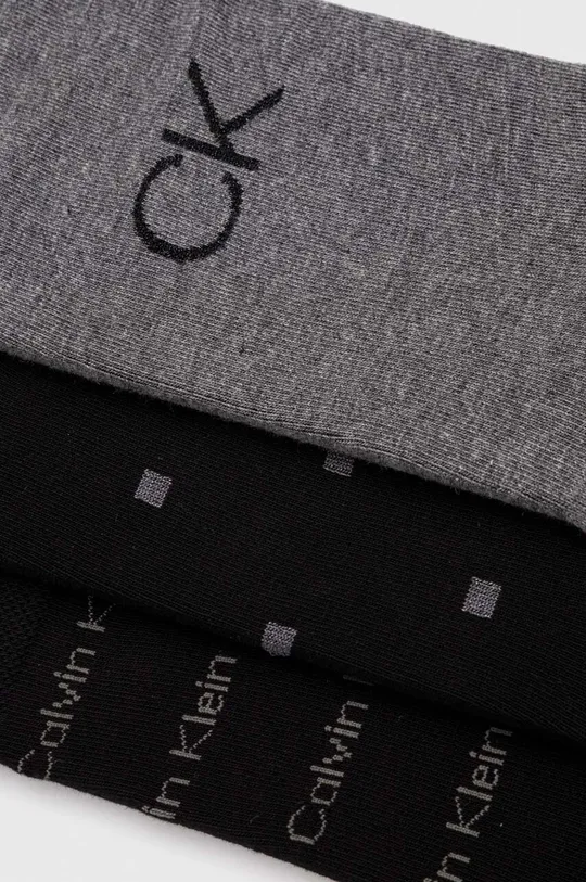 Čarape Calvin Klein 4-pack crna