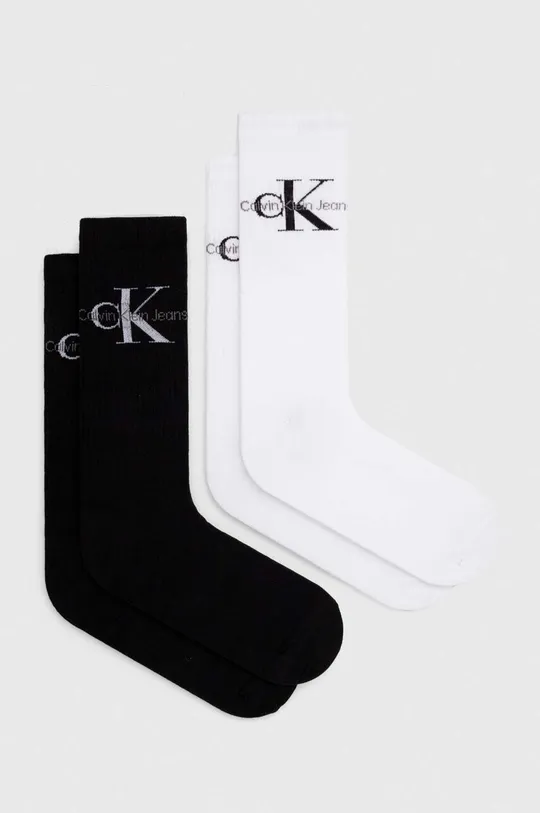 μαύρο Κάλτσες Calvin Klein Jeans 4-pack Ανδρικά