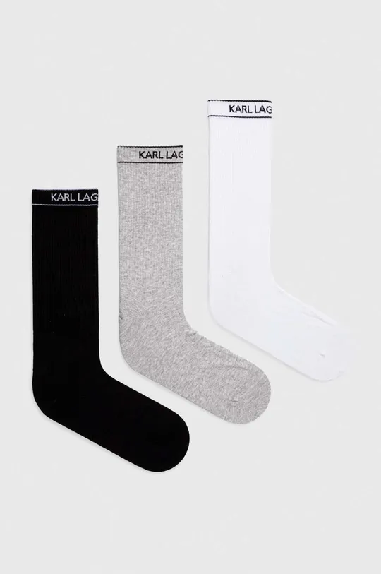 πολύχρωμο Κάλτσες Karl Lagerfeld 3-pack Ανδρικά