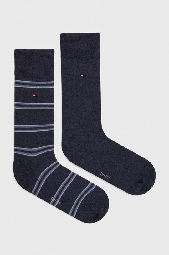 Čarape Tommy Hilfiger 4-pack mornarsko plava