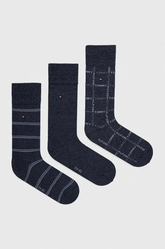 σκούρο μπλε Κάλτσες Tommy Hilfiger 3-pack Ανδρικά