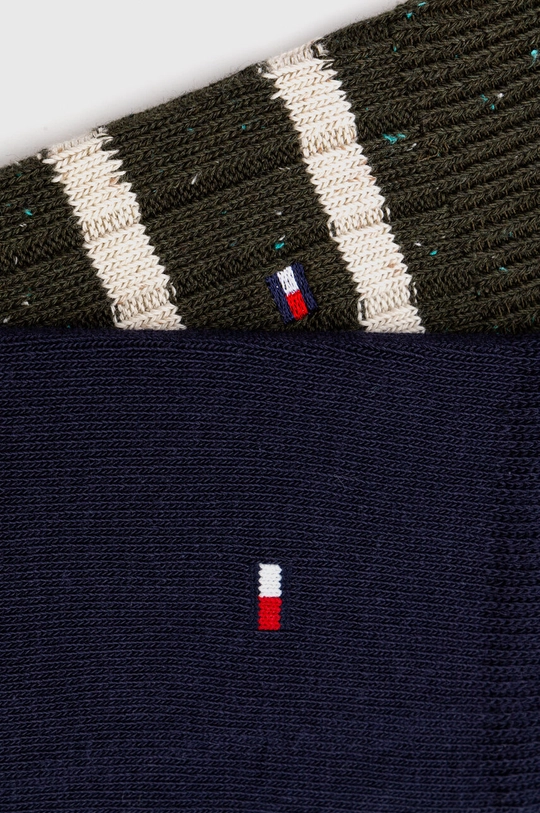 Шкарпетки Tommy Hilfiger 2-pack зелений