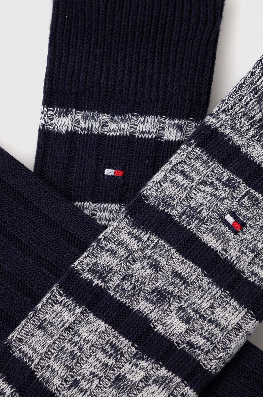 Шкарпетки Tommy Hilfiger 3-pack темно-синій