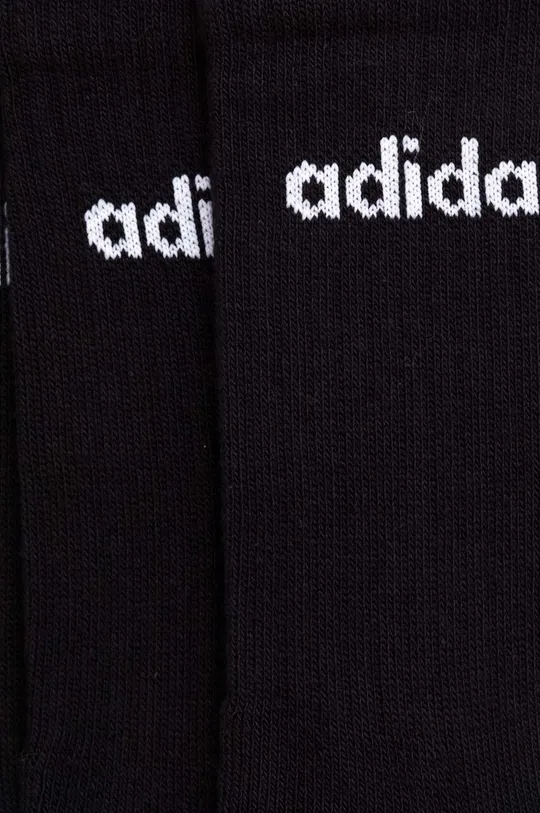 Nogavice adidas 3-pack črna