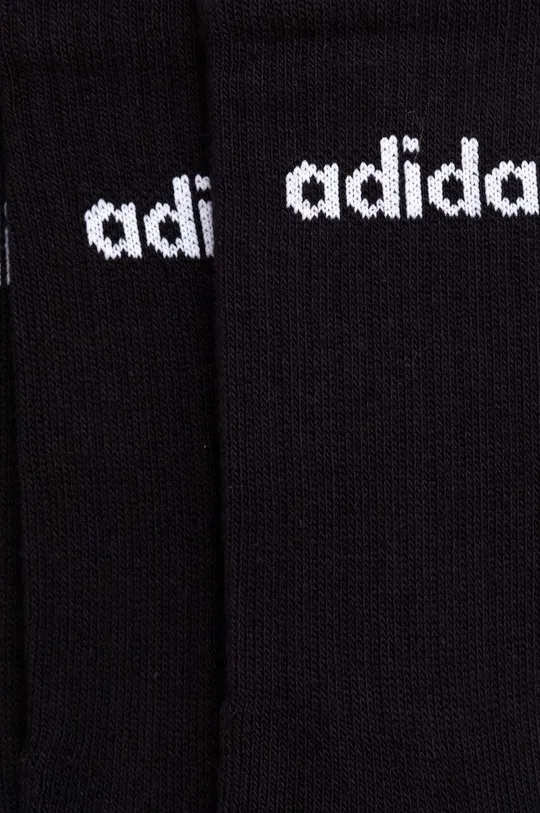 Ponožky adidas 3-pak čierna