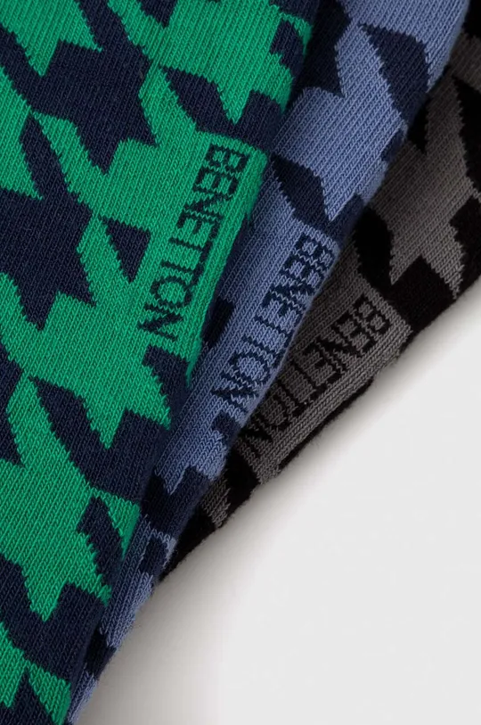 Κάλτσες United Colors of Benetton 3-pack πολύχρωμο