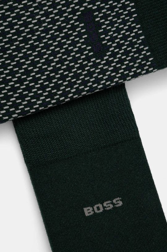 BOSS calzini pacco da 2 50487872 verde AW24