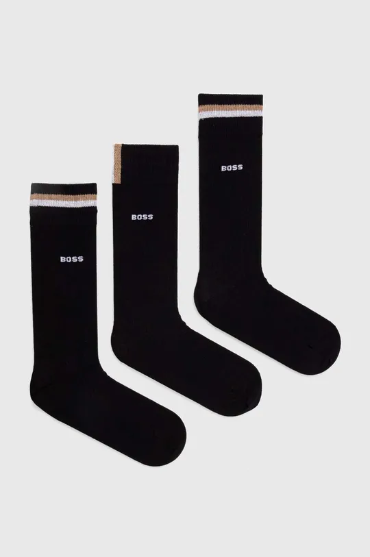 чорний Шкарпетки BOSS 3-pack Чоловічий