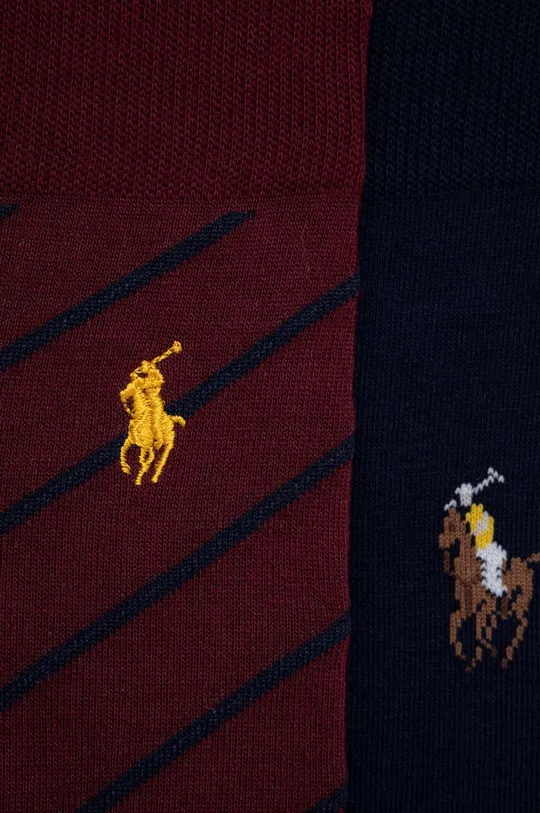 Шкарпетки Polo Ralph Lauren 2-pack барвистий