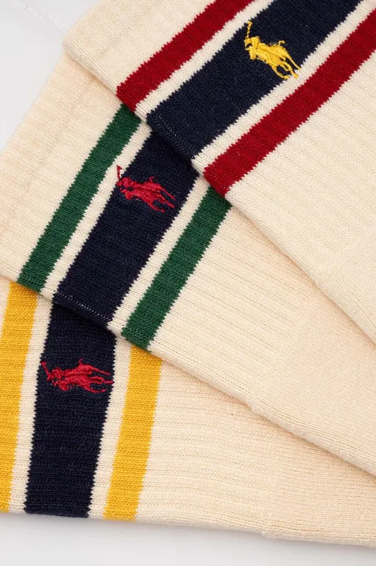 Κάλτσες Polo Ralph Lauren 3-pack μπεζ