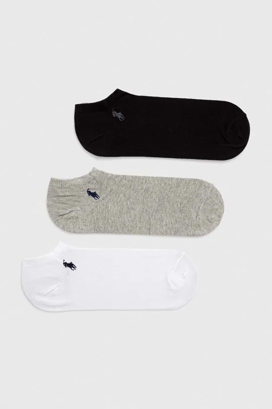 μαύρο Κάλτσες Polo Ralph Lauren 3-pack Ανδρικά