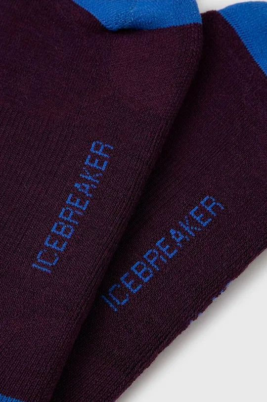 Ponožky Icebreaker Lifestyle fialová