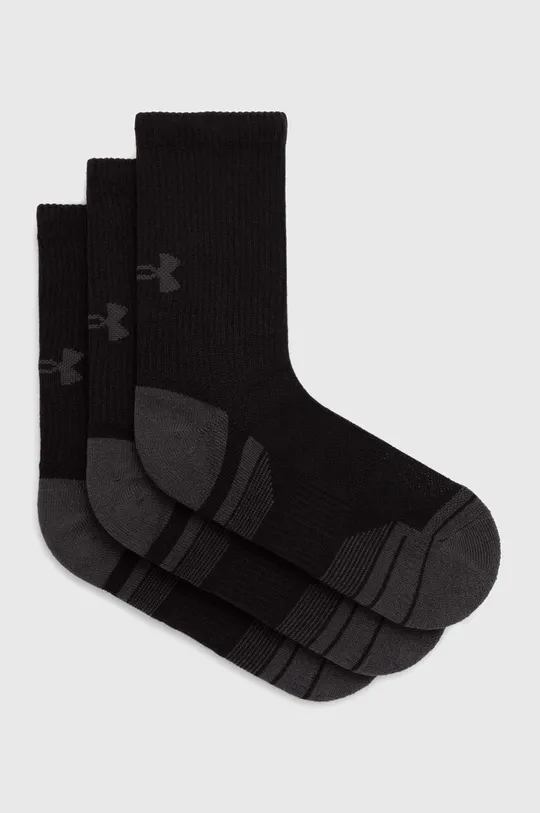 μαύρο Κάλτσες Under Armour 3-pack Ανδρικά