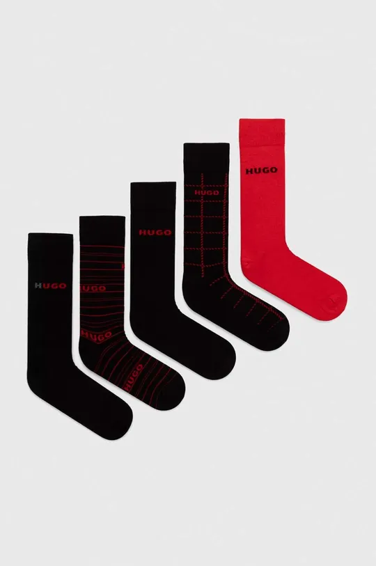 πολύχρωμο Κάλτσες HUGO 5-pack Ανδρικά