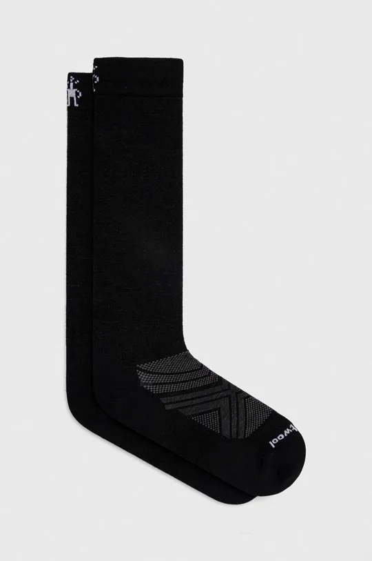 чорний Лижні шкарпетки Smartwool Zero Cushion OTC Чоловічий