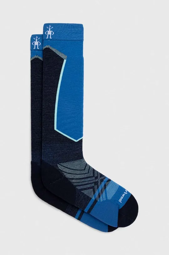 modrá Lyžiarske ponožky Smartwool Targeted Cushion OTC Pánsky