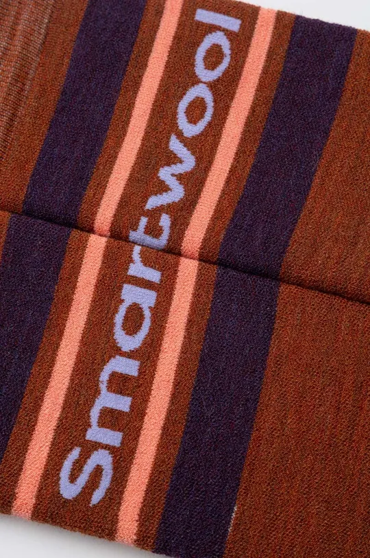Čarape za snowboard Smartwool Targeted Cushion Logo OTC smeđa