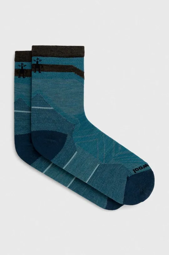 tyrkysová Ponožky Smartwool Zero Cushion Mid Pánsky