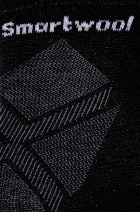 Κάλτσες Smartwool Athletic SMRTWL Logo μαύρο