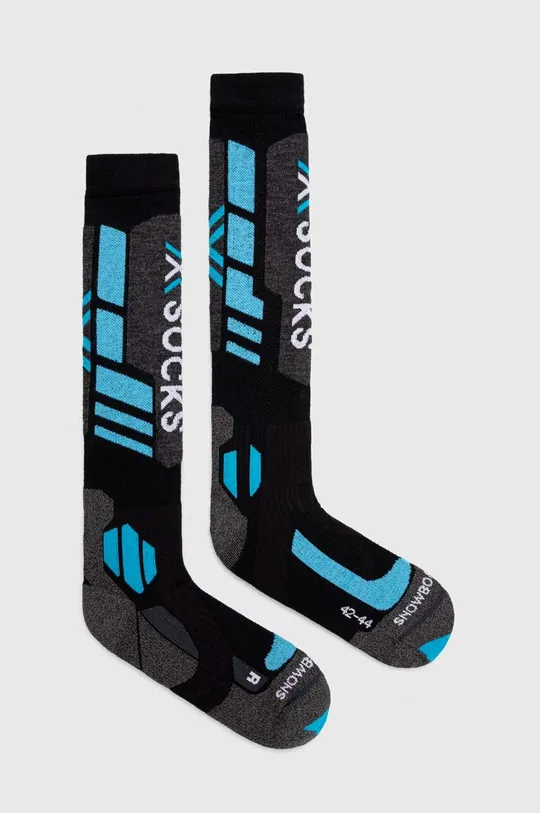 czarny X-Socks skarpety snowboardowe Snowboard 4.0 Męski