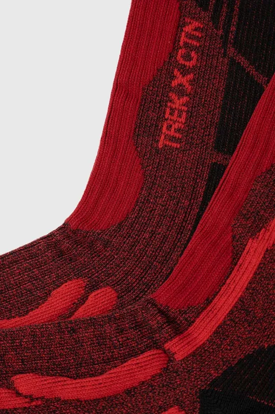 Nogavice X-Socks Trek X Ctn 4.0 rdeča