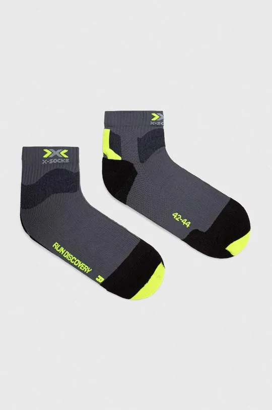 μαύρο Κάλτσες X-Socks Run Discovery 4.0 Ανδρικά