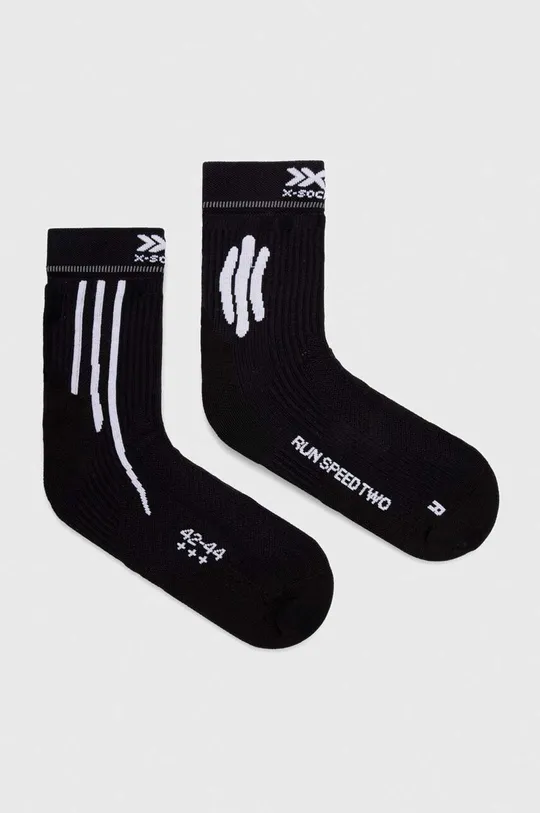 чёрный Носки X-Socks Run Speed Two 4.0 Мужской