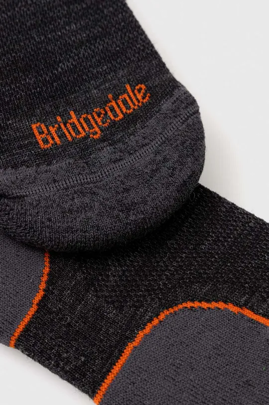 Bridgedale zokni Ultra Light T2 Merino Performance fekete