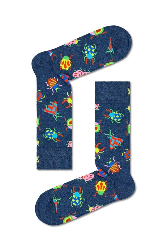 σκούρο μπλε Κάλτσες Happy Socks Bugs Sock Unisex