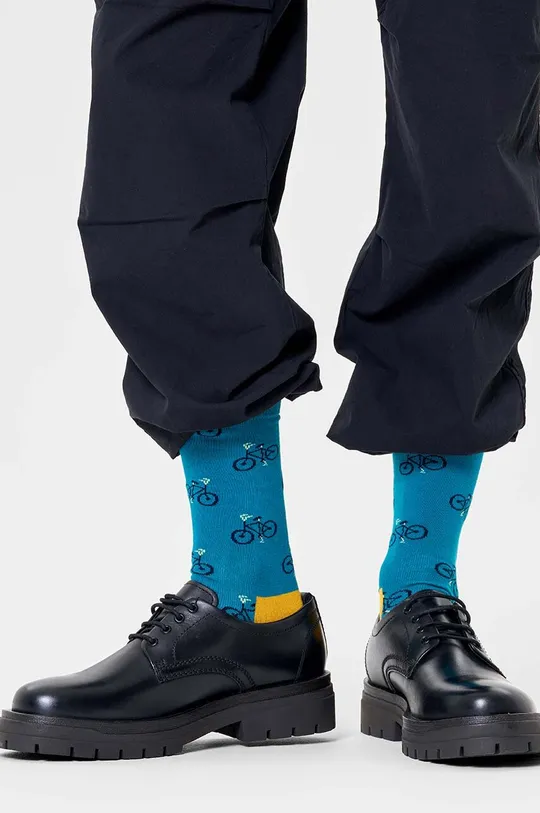 Κάλτσες Happy Socks Bike Sock 86% Βαμβάκι, 12% Πολυαμίδη, 2% Σπαντέξ