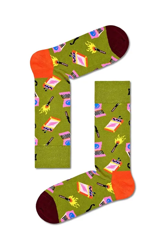 πράσινο Κάλτσες Happy Socks Matches Sock Unisex