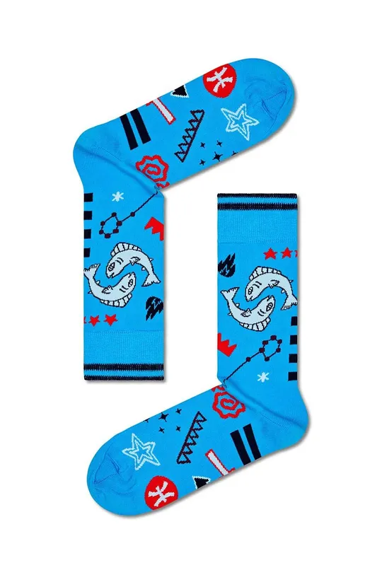 μπλε Κάλτσες Happy Socks Zodiac Pisces Unisex