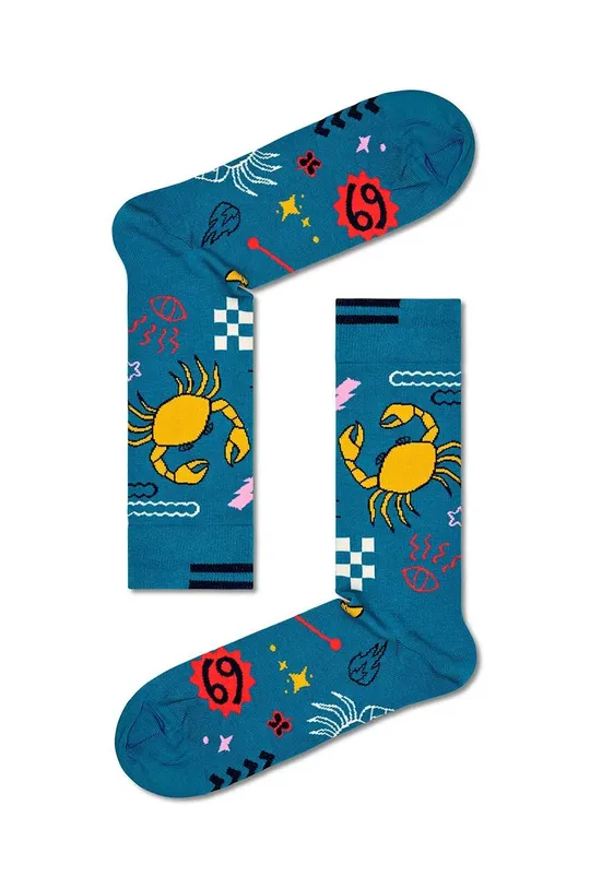 μπλε Κάλτσες Happy Socks Zodiac Cancer Unisex