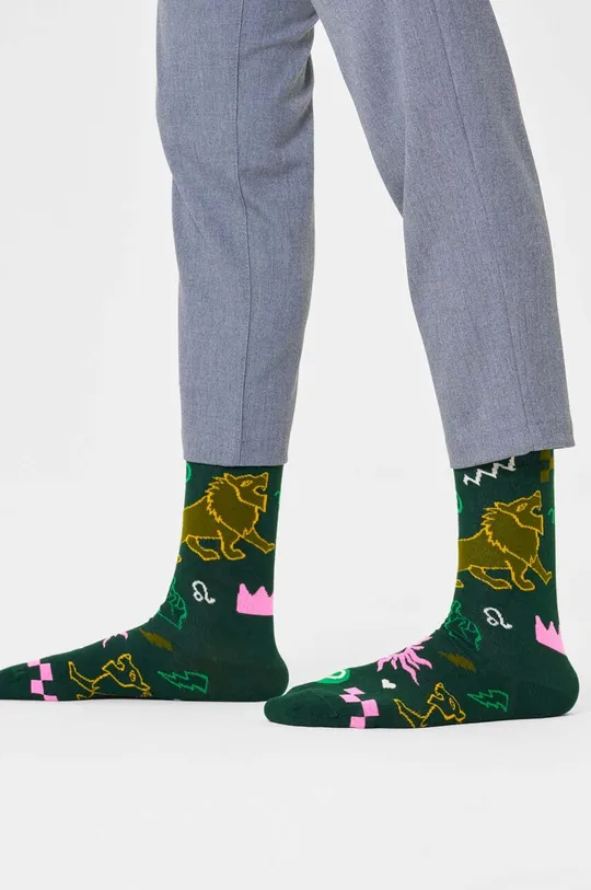 Κάλτσες Happy Socks Zodiac Leo 73% Modal, 25% Πολυαμίδη, 2% Σπαντέξ