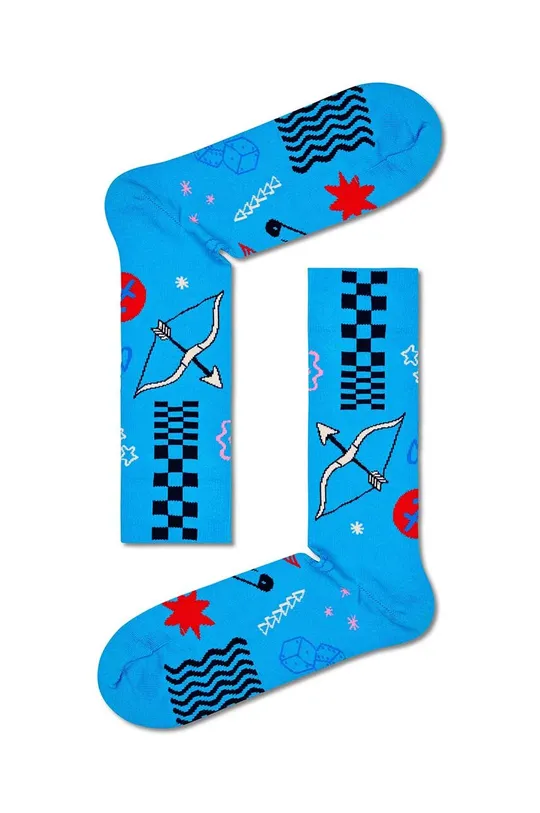 τιρκουάζ Κάλτσες Happy Socks Zodiac Sagittarius Unisex