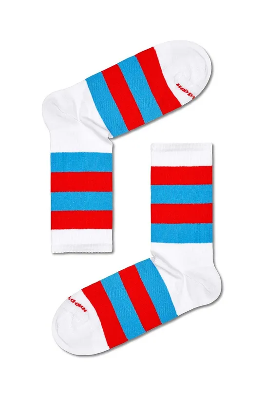 viacfarebná Ponožky Happy Socks Stripe It 3/4 Crew Sock Unisex