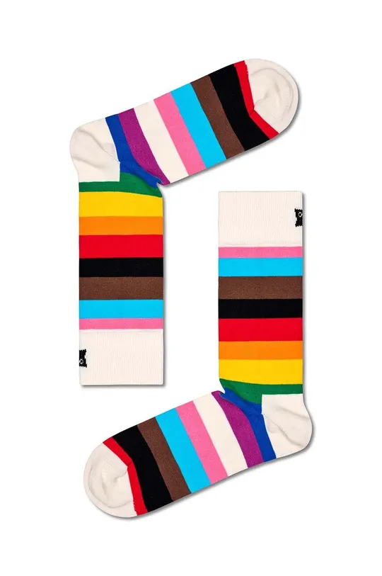 Κάλτσες Happy Socks Pride Socks 3-pack πολύχρωμο