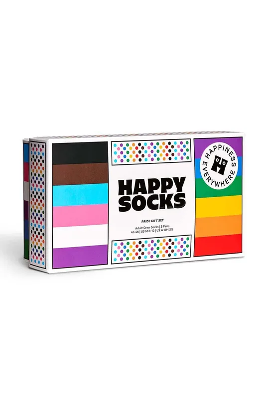 Κάλτσες Happy Socks Pride Socks 3-pack Unisex
