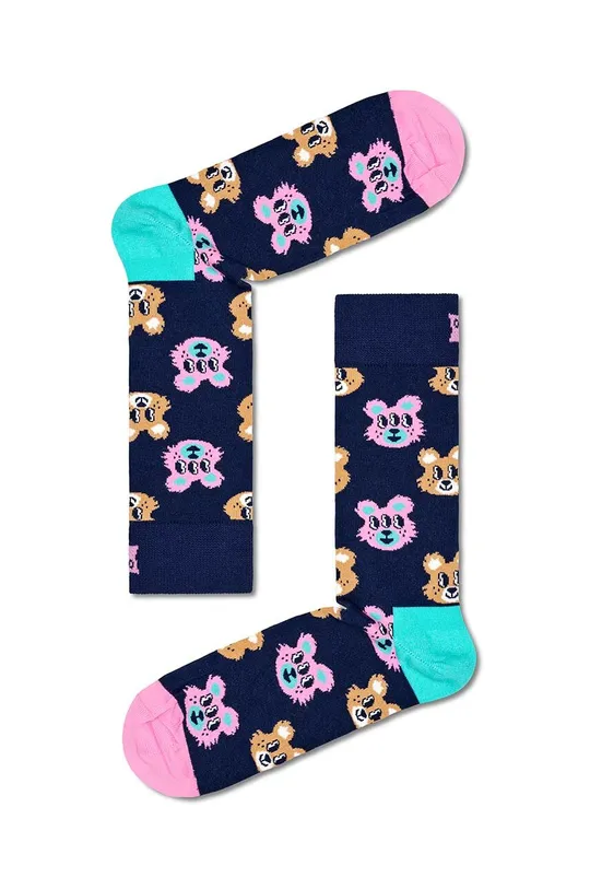 Nogavice Happy Socks Happy In Wonderland Socks 4-pack pisana
