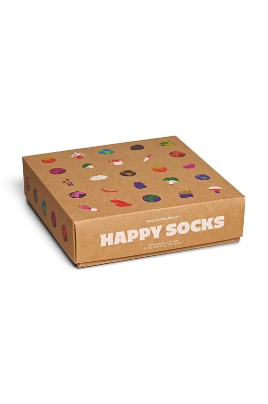 Κάλτσες Happy Socks Wild And Free Socks 4-pack