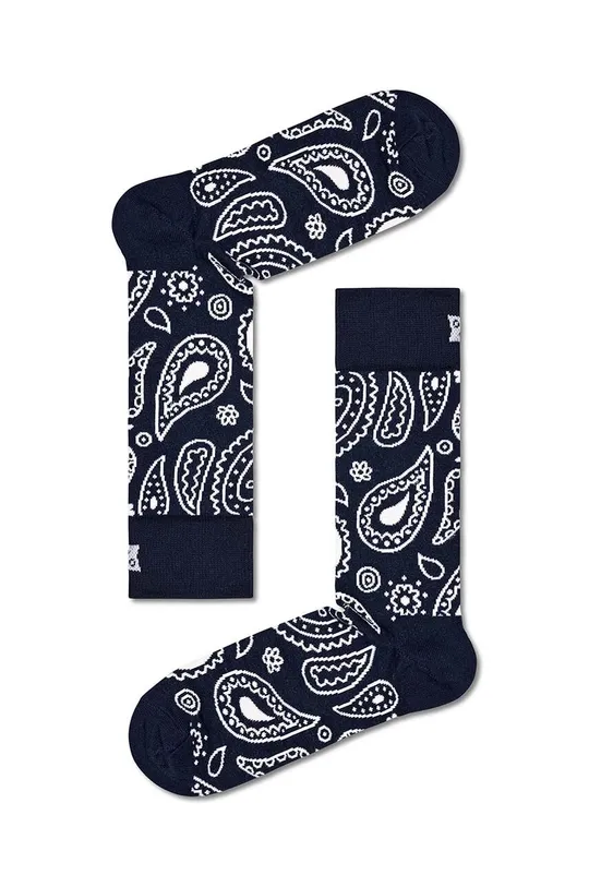 Κάλτσες Happy Socks Moody Blues Socks 4-pack σκούρο μπλε