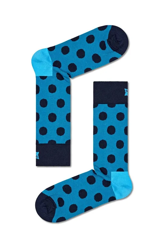 σκούρο μπλε Κάλτσες Happy Socks Moody Blues Socks 4-pack