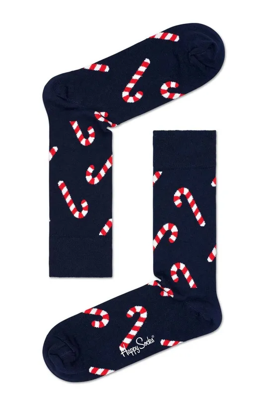 σκούρο μπλε Κάλτσες Happy Socks Candy Cane Sock Unisex