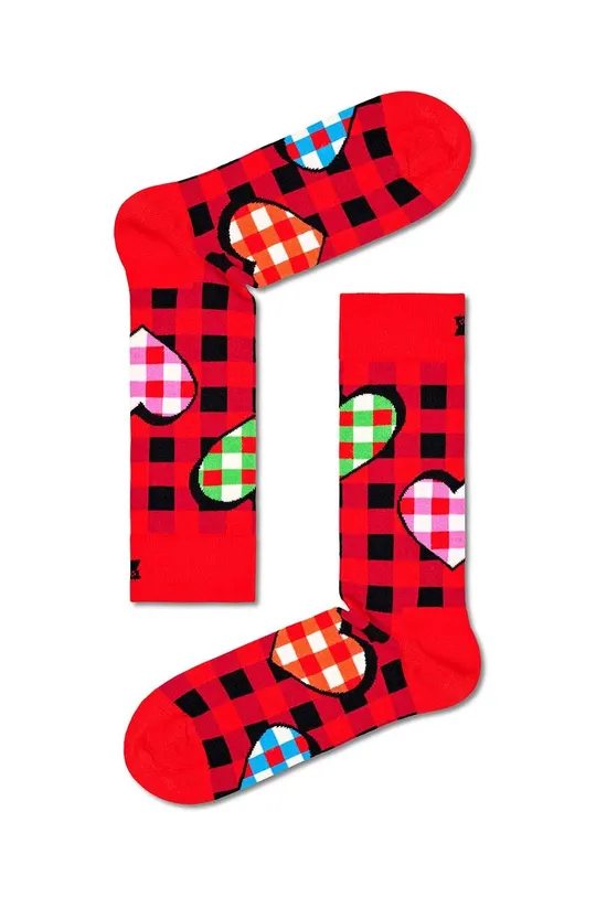 Nogavice Happy Socks Bauble Sock Gift Box rdeča