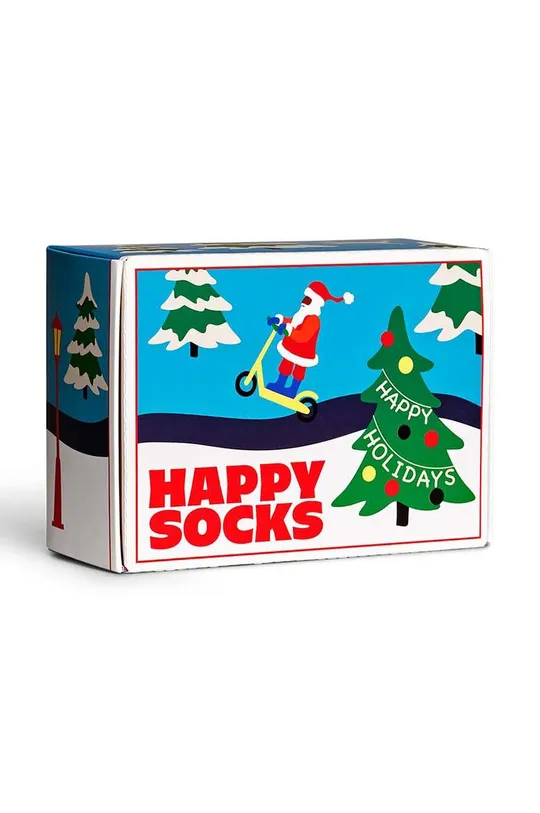 πολύχρωμο Κάλτσες Happy Socks Christmas 2-pack