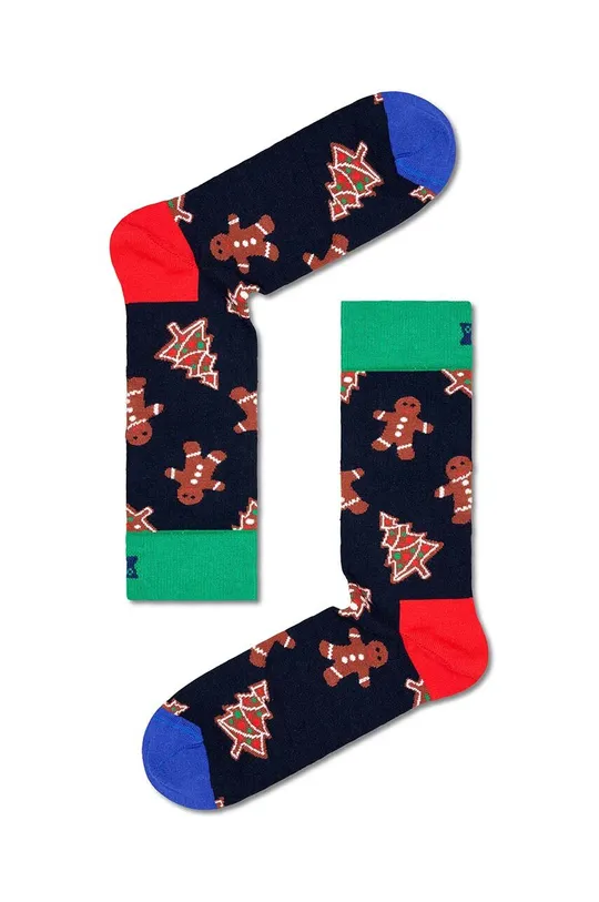 Κάλτσες Happy Socks Gingerbread Socks Gift Set 4-pack πολύχρωμο